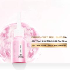 Tinh Chất Peel Sáng Da L'Oreal Glycolic-Bright 30ml - Làm Sạch Tế Bào Chết, Mờ Thâm Nám, Cải Thiện Đa Dạng Tông Màu Da