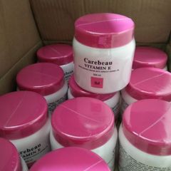 Kem Dưỡng Da Toàn Thân Carebeau Vitamin E Hồng 500g – Dưỡng Ẩm, Sáng Da, Ngăn Lão Hóa 388505