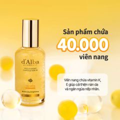 Tinh Chất Serum d'Alba Vita Toning Capsule 100ml - Dưỡng Trắng, Căng Bóng Da, Ngừa Lão Hóa, Phù Hợp Mọi Loại Da