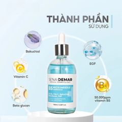 Tinh Chất Serum B5 Senademar 100ml - Phục Hồi, Cấp Ẩm, Làm Dịu Da Nhạy Cảm, Ngăn Ngừa Lão Hóa, Dưỡng Da Sáng Khỏe