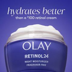 Kem Dưỡng Ẩm Olay Regenerist Retinol 24 50g - Giúp Mờ Nếp Nhăn và Cấp Ẩm Sâu cho Da Ban Đêm