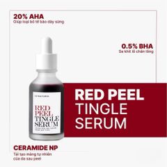 Tinh Chất Serum Red Peel Tingle So Natural 35ml - Tẩy Tế Bào Chết Hóa Học, Làm Sáng & Mịn Da, Giúp Thu Nhỏ Lỗ Chân Lông