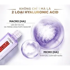 Tinh Chất Dưỡng Sáng Da L'Oreal Glycolic Bright 8% và Hyaluronic Acid Revitalift 1.5% - 30ml Giúp Mờ Thâm, Cấp Ẩm Tối Ưu