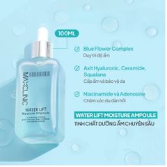 Bộ Ba Tinh Chất Dưỡng Da Maxclinic - Cấp Ẩm, Sáng Da, Ngăn Lão Hóa - Serum Vitamin C, Hyaluronic Acid, Collagen