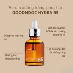 Tinh Chất Serum Cấp Ẩm Phục Hồi GoodnDoc 30ml - Sáng Da, Chống Lão Hóa, Phục Hồi Da Hàn Quốc, Dưỡng Ẩm Tốt Nhất