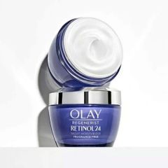 Kem Dưỡng Ẩm Olay Regenerist Retinol 24 50g - Giúp Mờ Nếp Nhăn và Cấp Ẩm Sâu cho Da Ban Đêm