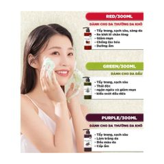 Sữa Rửa Mặt Super Vegitoks 300ml - Sạch Sâu, Thải Độc Từ Rau Củ, Dưỡng Da, Được Yêu Thích Từ Hàn Quốc