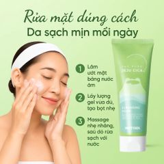 Sữa Rửa Mặt Rau Má Prettyskin 150ml - Làm Sạch Dịu Nhẹ, Phục Hồi Da Nhạy Cảm, Chăm Sóc Da Tự Nhiên, Dùng Hằng Ngày