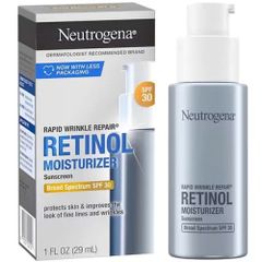 Kem Dưỡng Ẩm Chống Nhăn Ban Ngày Neutrogena Rapid Wrinkle Repair Retinol Moisturizer SPF30 29ml - Giúp Da Trẻ Hóa Nhanh Chóng, Làm Mờ Nếp Nhăn Rõ Rệt.