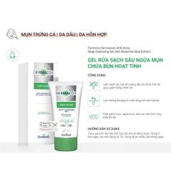 Sữa Rửa Mặt Farmona Dermacos Deep Cleansing Gel 150ml - Kiểm Soát Dầu, Cho Da Thoáng Mát, Duy Trì Độ Ẩm, Không Gây Kích Ứng