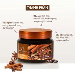 Tẩy Da Chết Cơ Thể Body Quế Hồi Coffee 380g – Làm Mịn Da, Giảm Viêm Lỗ Chân Lông, Dưỡng Da Săn Chắc 388625