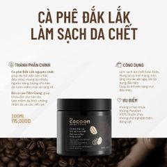 Tẩy Da Chết Cơ Thể Body Cà Phê Đắk Lắk Cocoon 200ml - Da Sáng Mịn 388644