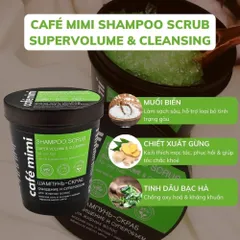 Tẩy Tế Bào Chết Da Đầu Café Mimi Shampoo Scrub – 2 Dòng Cho Tóc Dầu & Tóc Yếu Rụng 388681