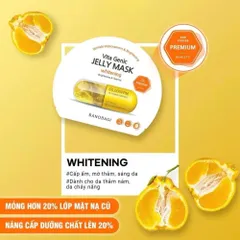 Mặt Nạ Giấy Banobagi Vita Genic Jelly Mask 30ml – Dưỡng Trắng, Cấp Ẩm, Giảm Mụn, Nhiều Loại Vitamin 388682