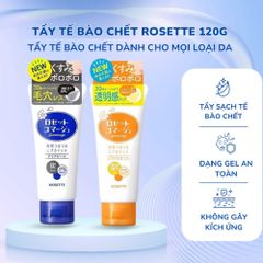 Gel Tẩy Tế Bào Chết Rosette Nhật Bản 180g - Tẩy Da Chết Nhẹ Nhàng, Phù Hợp Cho Da Nhạy Cảm, Làm Sáng Và Mịn Da