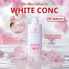 Sữa Tắm Trắng Da White Conc Body Vitamin C Nhật Bản 600ml – Dưỡng Ẩm, Làm Sạch 388702