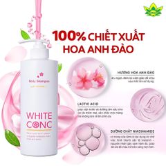 Sữa Tắm Trắng Da White Conc Body Vitamin C Nhật Bản 600ml – Dưỡng Ẩm, Làm Sạch 388702