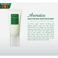Tẩy Tế Bào Chết Da Đầu Aromatica Rosemary 165g - Làm Sạch Sâu, Giảm Ngứa và Gàu, Thư Giãn Từ Tinh Dầu Hương Thảo