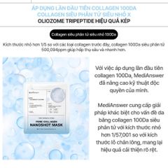 Mặt Nạ Dạng Thạch Collagen MediAnswer Nanoshot – Làm Dịu, Dưỡng Sáng & Se Khít Lỗ Chân Lông 388716