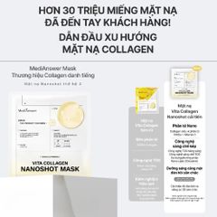 Mặt Nạ Dạng Thạch Collagen MediAnswer Nanoshot – Làm Dịu, Dưỡng Sáng & Se Khít Lỗ Chân Lông 388716