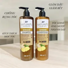 Dầu Gội & Dầu Xả Gừng Boots Nature’s Series – Ngăn Rụng Tóc, Giảm Gàu, Nuôi Dưỡng Tóc Chắc Khỏe 388720