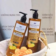 Dầu Gội & Dầu Xả Gừng Boots Nature’s Series – Ngăn Rụng Tóc, Giảm Gàu, Nuôi Dưỡng Tóc Chắc Khỏe 388720
