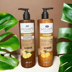 Dầu Gội & Dầu Xả Gừng Boots Nature’s Series – Ngăn Rụng Tóc, Giảm Gàu, Nuôi Dưỡng Tóc Chắc Khỏe 388720