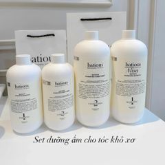 Dầu Gội Xả Batious 500ml - Phục Hồi Tóc Hư Tổn, Dưỡng Ẩm & Kiềm Dầu Cho Tóc Bồng Bềnh, Mượt Mà
