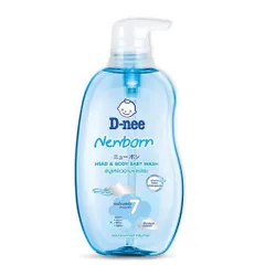 Sữa Tắm Gội Toàn Thân D-nee Cho Bé 380ml - Dịu Nhẹ, Dưỡng Ẩm, Không Cay Mắt, An Toàn Cho Da Nhạy Cảm, Dành Cho Trẻ Sơ Sinh