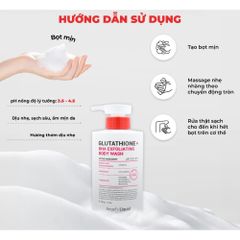 Sữa Tắm Giảm Mụn Angel's Liquid Glutathione + BHA Exfoliating Body Wash 500ml – Làm Sạch Da 388733