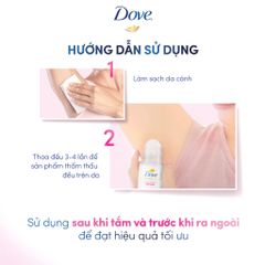 Lăn Khử Mùi Dove Serum Ngăn Mùi 3% Niacinamide 45ml – Giảm Thâm, Dưỡng Sáng, Khô Thoáng Tối Ưu 388735