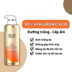Sữa Tắm Trắng Da, Dưỡng Ẩm, Phục Hồi Olay B3+ Bodyscience Vitamin C Thái Lan 500ml 388762