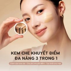 Kem Che Khuyết Điểm Cover Up Pro Concealer Tfit 30g - Giúp Che Phủ Mụn, Quầng Thâm, Tạo Lớp Nền Mịn màng, Rạng Rỡ Da Tự Nhiên