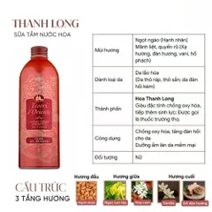 Sữa Tắm Nước Hoa Tesori D’oriente 500ml - Hương Thơm Quyến Rũ, Dưỡng Da Sáng Mịn, Chiết Xuất Hoa Sen & Thanh Long, Chăm Sóc Cơ Thể
