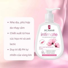 Dung Dịch Vệ Sinh Phụ Nữ Ya Samaya Intimate 265ml - An Toàn, Dịu Nhẹ, Sạch Thoáng, Chiết Xuất Thiên Nhiên, Phù Hợp Da Nhạy Cảm