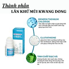 Lăn Khử Mùi Kwangdong Hàn Quốc 30ml – Khử Mùi, Ngừa Ố Vàng & Hỗ Trợ Giảm Thâm Vùng Nách 388777