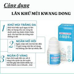 Lăn Khử Mùi Kwangdong Hàn Quốc 30ml – Khử Mùi, Ngừa Ố Vàng & Hỗ Trợ Giảm Thâm Vùng Nách 388777