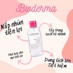 Nước Tẩy Trang Bioderma Sensibio H2O 850ml - Dành Cho Da Nhạy Cảm, Làm Sạch, Cấp Ẩm, An Toàn Cho Da Nhạy Cảm