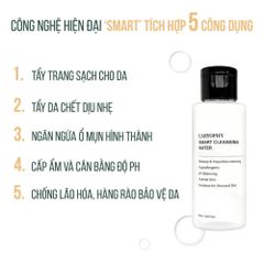 Nước Tẩy Trang Caryophy Smart Cleansing Water 500ml - Dịu Nhẹ, Sạch Sâu, Ngừa Mụn, Phù Hợp Mọi Loại Da