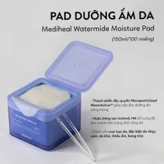 Toner Pad Medi Tẩy Da Chết, Cấp Ẩm & Làm Dịu Da – Cho Làn Da Mịn Màng, Rạng Rỡ (100 Pads) 388830