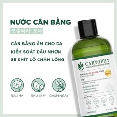 Nước Hoa Hồng Caryophy Portulaca Toner 300ml - Giảm Mụn, Làm Dịu Da, Cân Bằng pH - Dưỡng Da Từ Thiên Nhiên Hàn Quốc