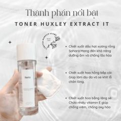 Nước Hoa Hồng Toner Huxley 120ml - Cấp Ẩm Sâu Chiết Xuất Xương Rồng Da Mịn Căng Bóng 388845