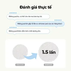 Toner Pad Skinfood Cà Rốt Carotene 60 Miếng 250g – Làm Dịu Da, Giảm Mẩn Đỏ, Dưỡng Ẩm 388866