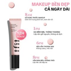 Kem Lót Trang Điểm TFIT Hàn Quốc - Dưỡng Ẩm Sâu & Che Phủ Lỗ Chân Lông Cho Làn Da Mịn Màng Suốt 12 Giờ