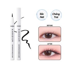 Bút Dạ Kẻ Mắt Karadium 3g - Kẻ Đẹp Không Lem Trôi, Đầu Dạ Mảnh, Dễ Dàng Sử Dụng Cho Makeup Hàn Quốc, Chống Nước