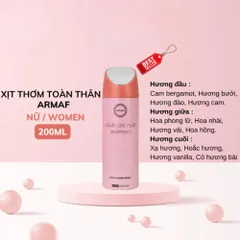 Xịt Thơm Toàn Thân Mùi Nước Hoa Armaf Club de Nuit 200ml – Hương Sang Trọng, Lưu Hương Lâu 388885