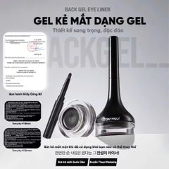 Gel Kẻ Mắt Chống Trôi TonyMoly Backstage Eyeliner – Dễ Kẻ, Lâu Trôi, Tự Nhiên 12h, Cọ Đi Kèm, Cho Mọi Phong Cách Makeup