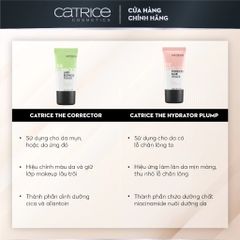 Kem Lót Dưỡng Ẩm Catrice Primer 30ml - Kiềm Dầu, Se Khít Lỗ Chân Lông, Phù Hợp Cho Da Khô, Da Mụn, Da Nhạy Cảm, Made in Italy