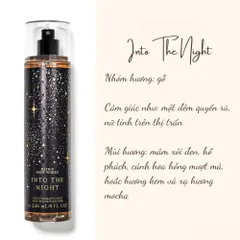 Body Mist Xịt Thơm Toàn Thân Bath And Body Works Into The Night / A Thousand Wishes 236ml 388913