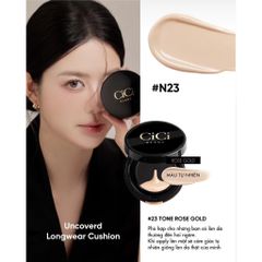 Phấn Nước CI CI Cushion Hàn Quốc - Lớp Nền Sinh Học Che Khuyết Điểm, Nâng Tone, Chống Nắng SPF50++++, Dưỡng Da Mịn Màng